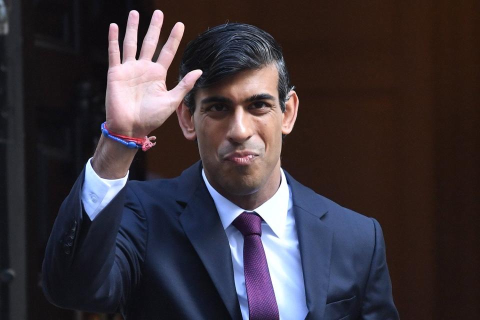 Chancellor Rishi Sunak is seen leaving Downing Street on Thursday (Jeremy Selwyn)