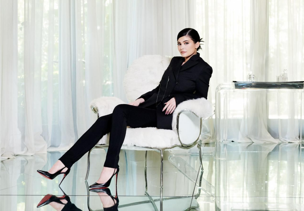 Kylie Jenner covers Forbes’ America’s Female Billionaires issue. [Photo: Forbes/JamelToppin]