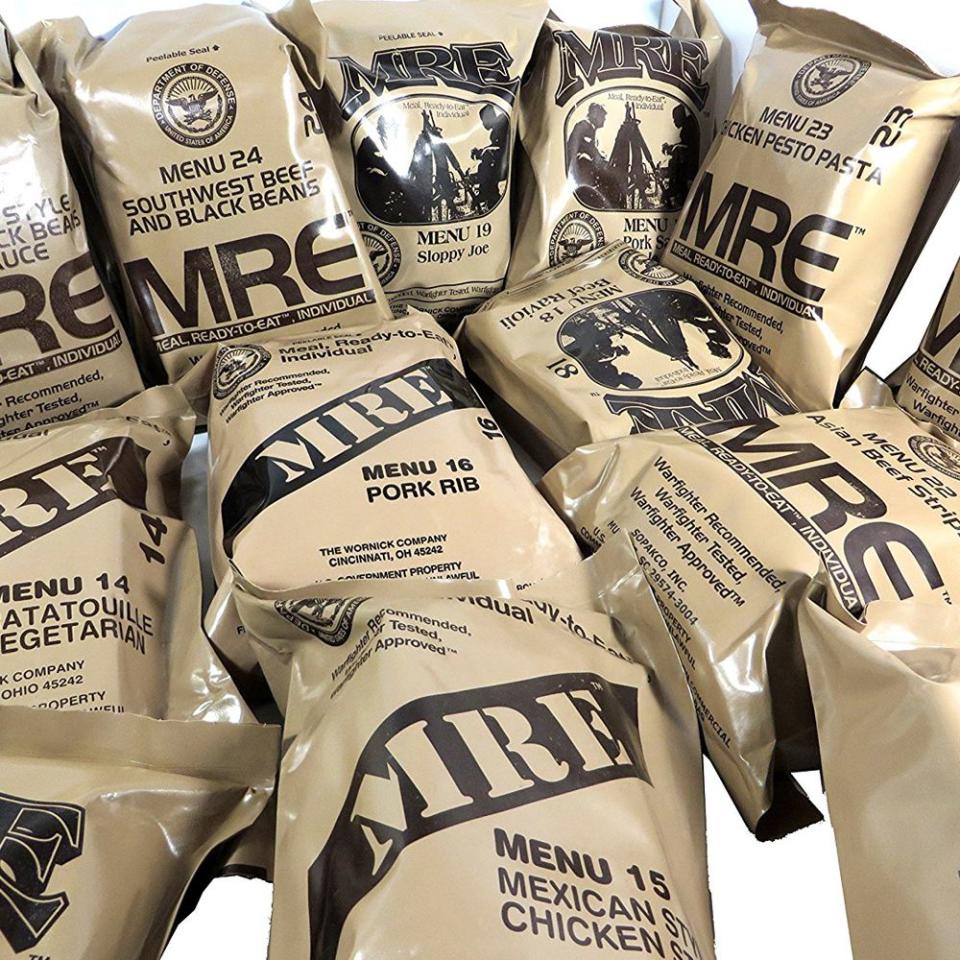 MRE Meals Ready-to-Eat Military Surplus Foods