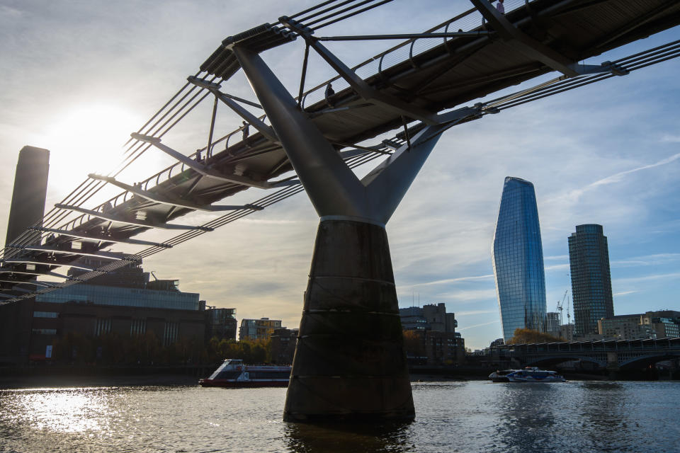 The One Blackfriars skyscraper in London, where flats are still for sale ranging from £1.15 million to over £4 million. A large number of luxury and ultra-luxury new-build apartments in London are failing to sell, as overseas investors invest less in UK property. Picture date: Wednesday November 14th, 2018. Photo credit should read: Matt Crossick/ EMPICS Entertainment.