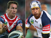 James Maloney has the enthusiasm, but Johnathan Thurson has the experience. A lot will depend on how Thurston comes up, if he comes up, from illness this weekend. Don't underestimate the understanding Maloney will have with Roosters teammate Mitchell Pearce.