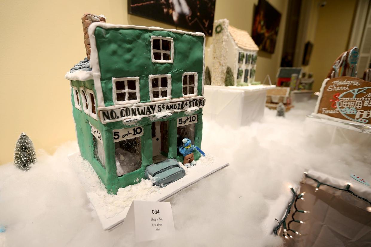 Entries in the 31st annual Gingerbread House Contest were on display at Discover Portsmouth Center through Dec. 22.