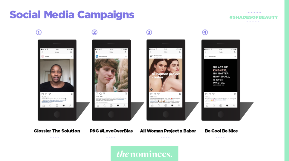 Social Media Campaign Nominees