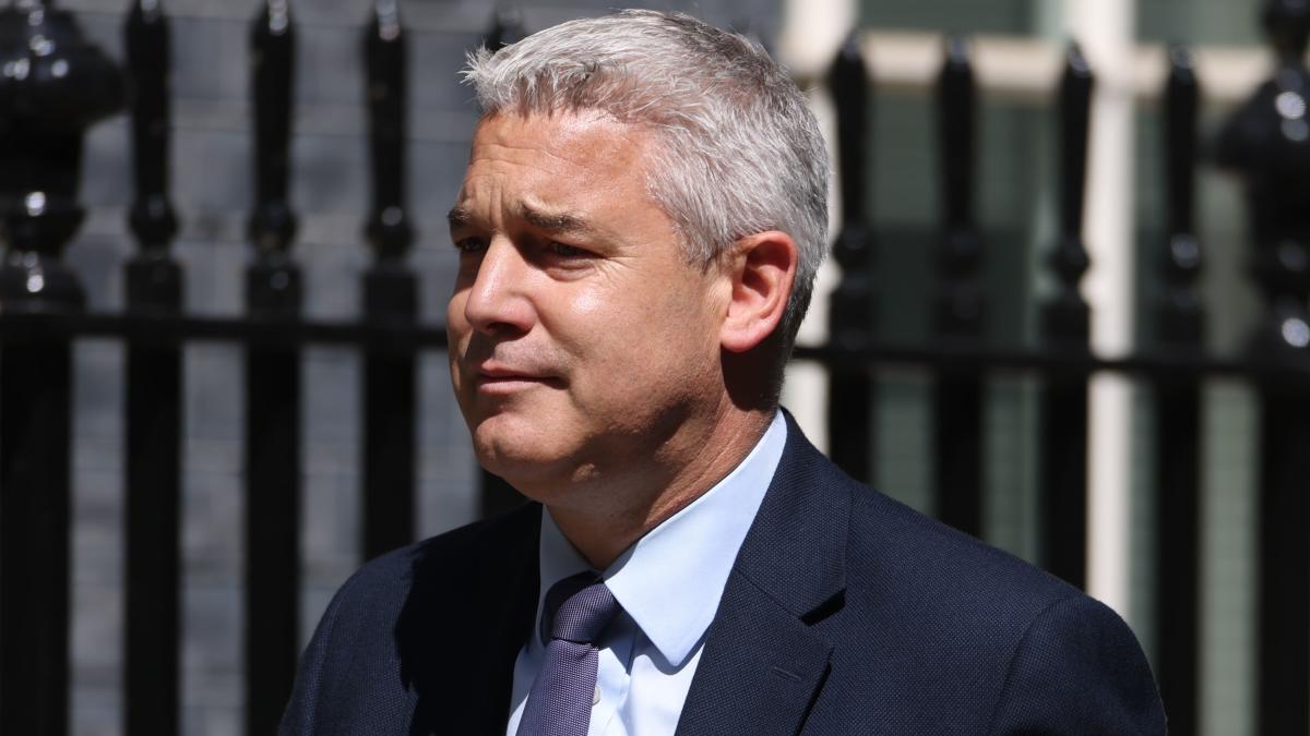 Health Secretary Steve Barclay confronted by angry woman about ...