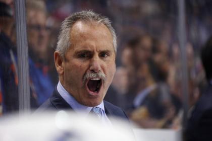 Willie Desjardins is feeling the heat in his second season behind the Canucks' bench. (Getty)