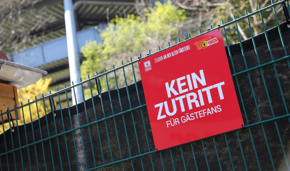 Nicht nur bei Union Berlin sind die Sport-Anlagen geschlossen. (Bild: Getty Images)