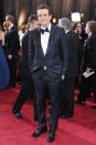 <b>Oscars 2012: Red carpet photos</b><br><br><b><b>Muppet...</b> Jason Segel starred in puppet adventure.</b>