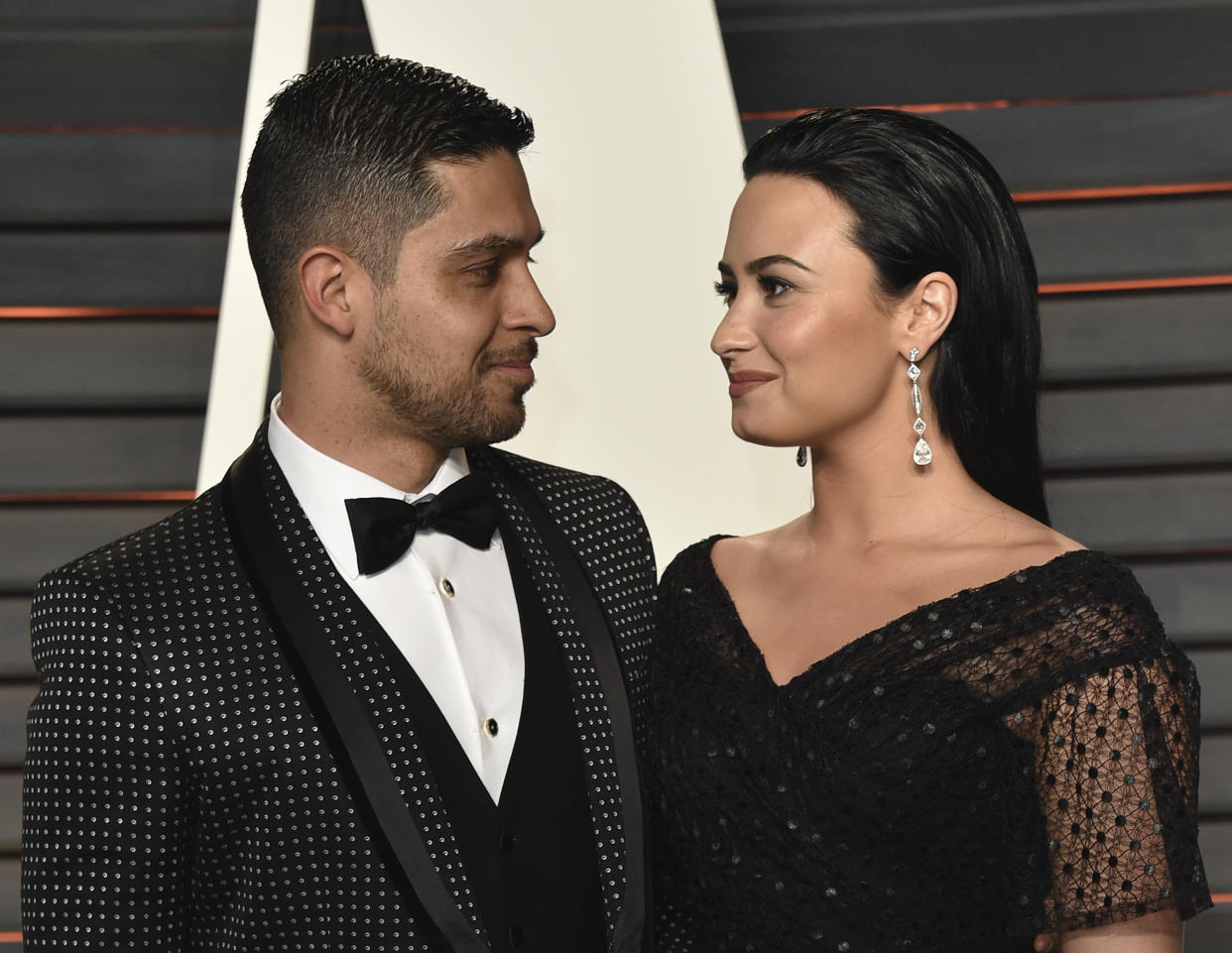 Wilmer Valderrama and Demi Lovato