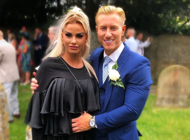 Katie Price and Kris Boyson (Instagram)