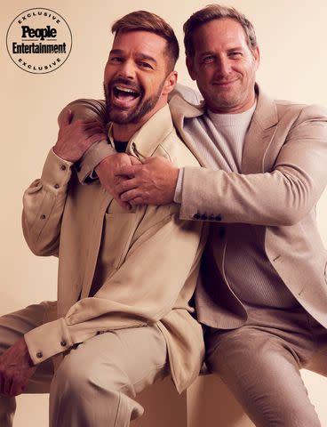 <p>Corey Nickols/Getty</p> Ricky Martin and Josh Lucas