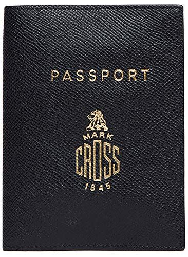 23) Mark Cross Passport Cover, Black