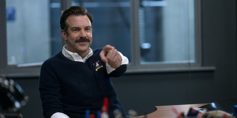Jason Sudeikis in “Ted Lasso” - Credit: Courtesy of Apple TV+