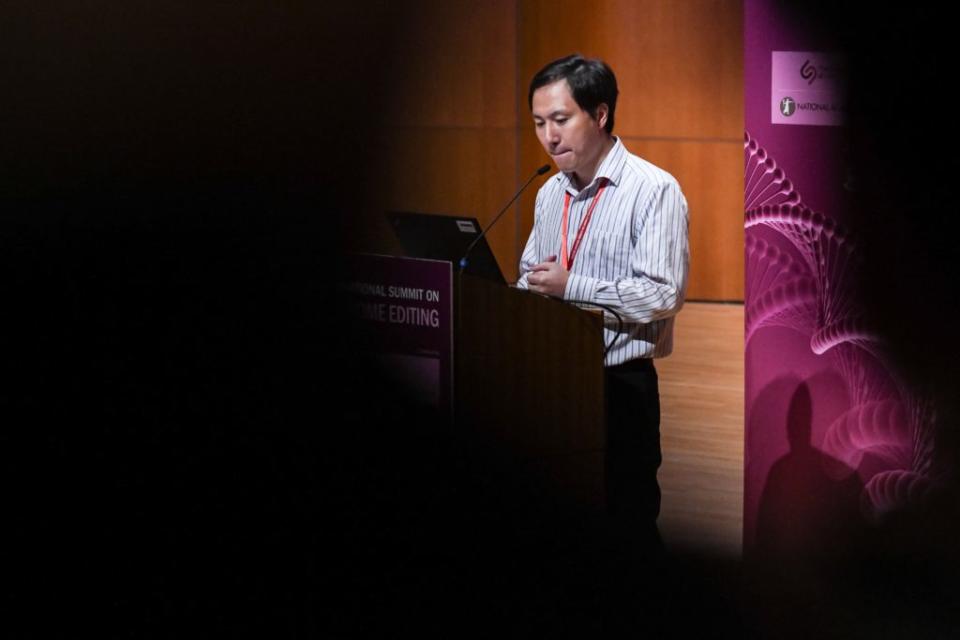 He Jiankui shadow