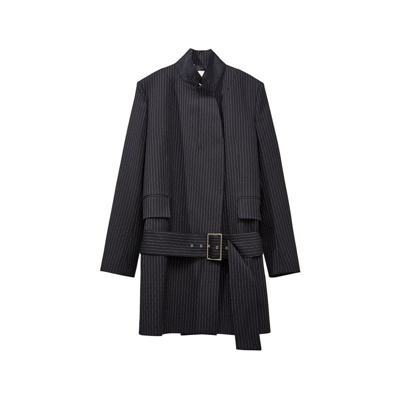 <a rel="nofollow noopener" href="http://www.zara.com/us/en/woman/outerwear/view-all/pinstripe-studio-coat-c733882p4005519.html" target="_blank" data-ylk="slk:Pinstripe Studio Coat, Zara, $249;elm:context_link;itc:0;sec:content-canvas" class="link ">Pinstripe Studio Coat, Zara, $249</a>