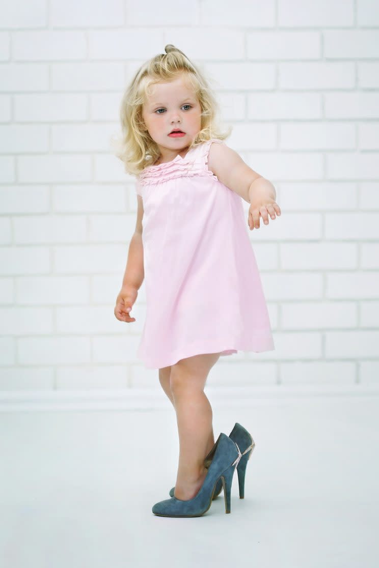 High heels designed for toddlers are freaking parents out. 