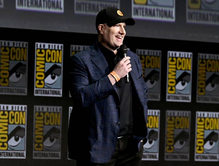 Kevin Feige onstage