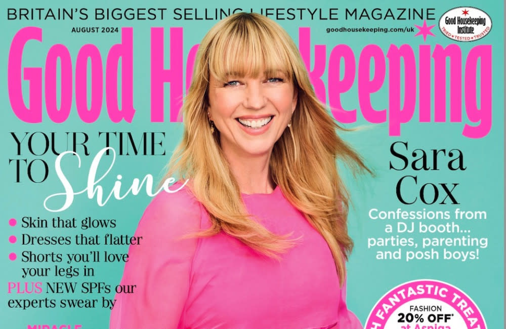 Sara Cox - Good Housekeeping UK-David Venni credit:Bang Showbiz