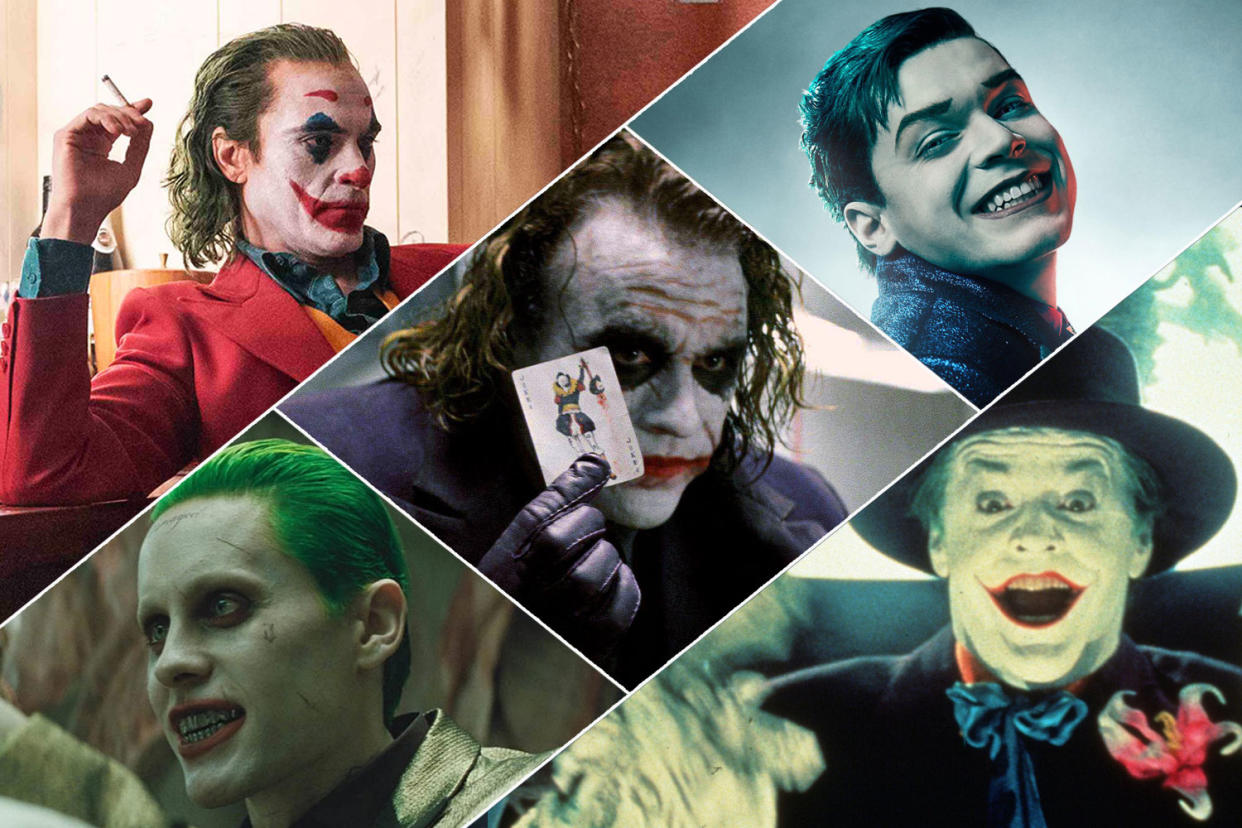 The Joker has been protrayed by a number of actors, both in live-action and animation, over the years. (Warner Bros./CW/Alamy)