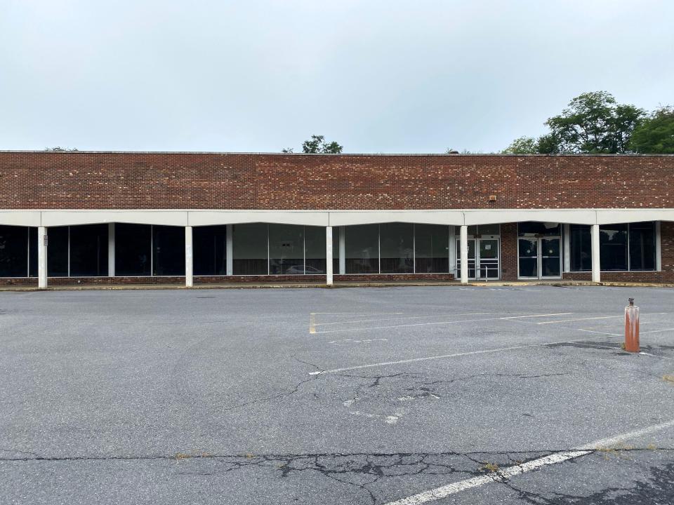 The former Big Lots at the Chestnut Hills Shopping Center, which may see new life with new owners and renovations.
