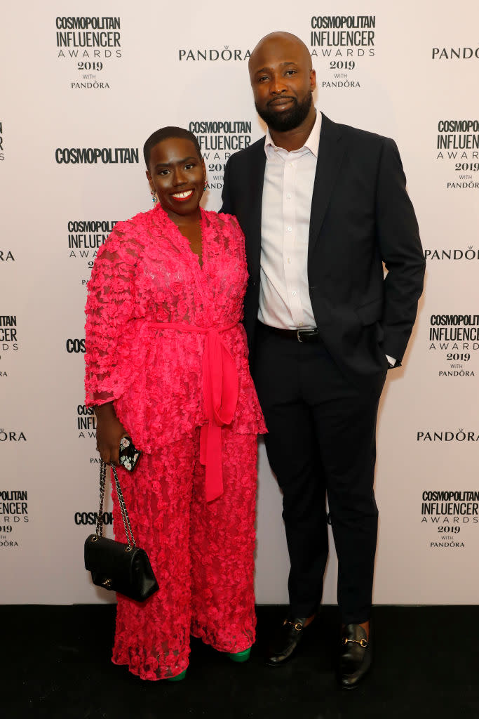 Candace Brathwaite and her husband, pictured in 2019. (Getty Images)