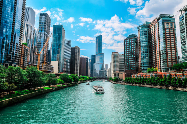 the chicago river