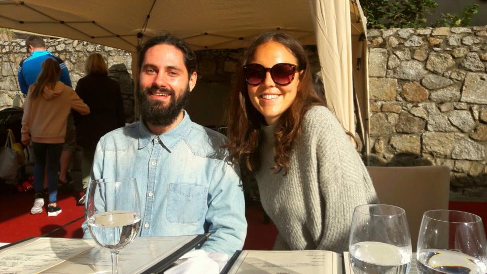 Meet Jay and Britt, travellers, foodies and pet sitters who travel the world for $50 a week. Source: Supplied