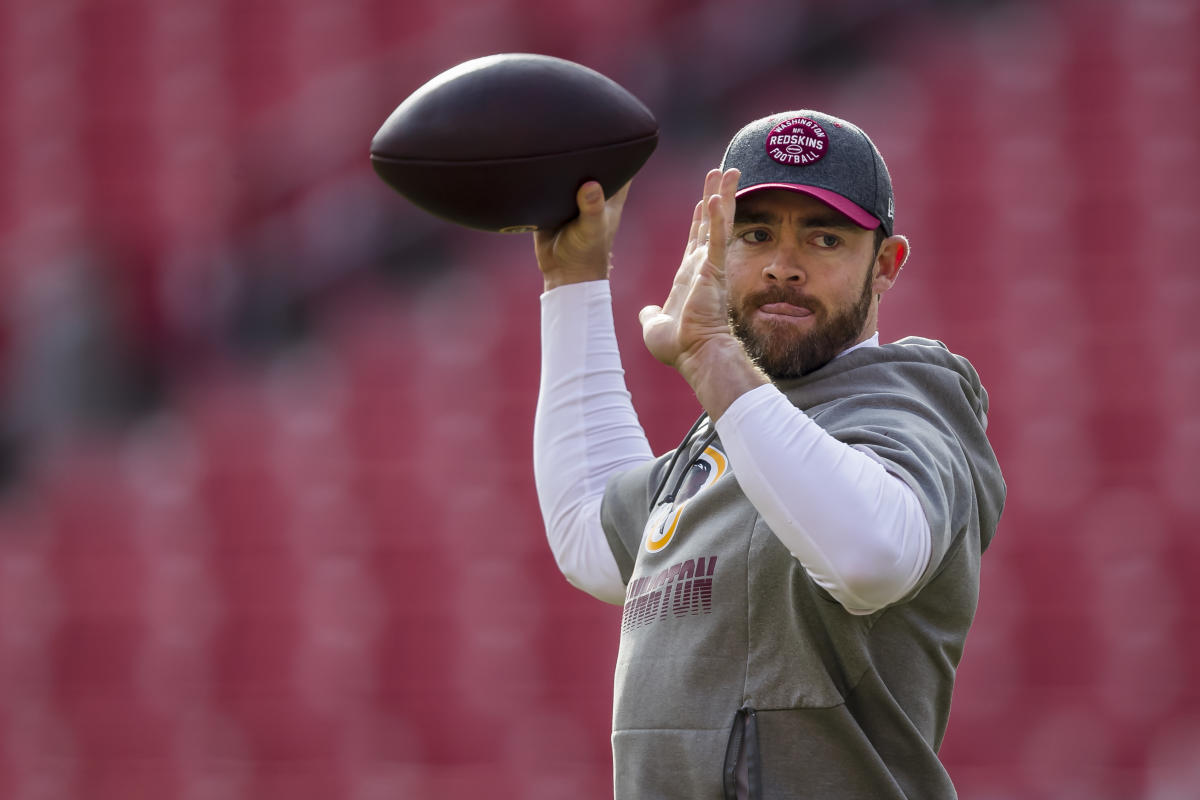 Colt McCoy eyes return, faces Texans