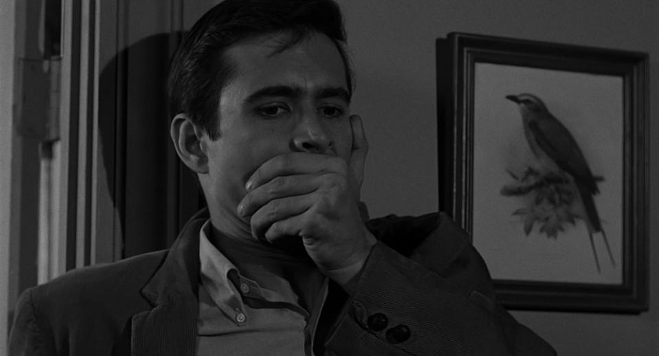 Anthony Perkins as Norman Bates in 1960's Psycho. (Credit: Paramount)