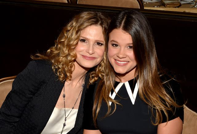 <p>Lester Cohen/WireImage</p> Kyra Sedgwick and daughter Sosie Bacon