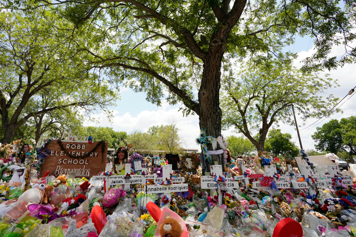 Texas School Shooting - Credit: Eric Gay/AP