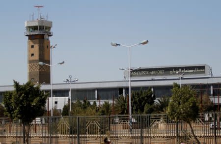 General view of Sanaa International airport, Sanaa, Yemen November 23, 2017. REUTERS/Mohamed al-Sayaghi