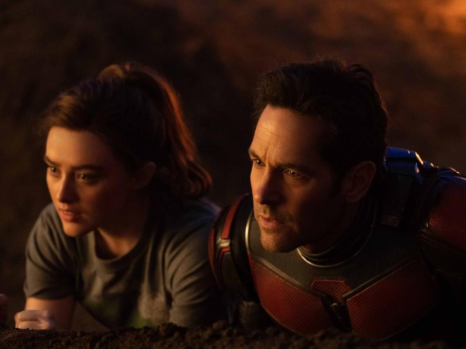 Kathryn Newton and Paul Rudd in ‘Ant-Man and the Wasp: Quantumania' (Marvel Studios)