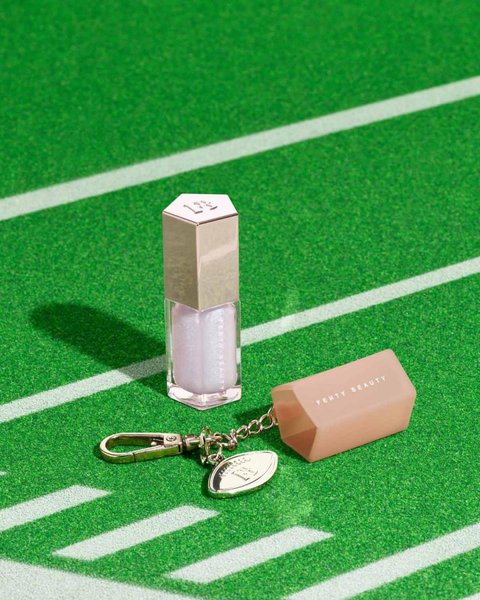 Fenty Beauty Mini Gloss Bomb & Keychain with Charm