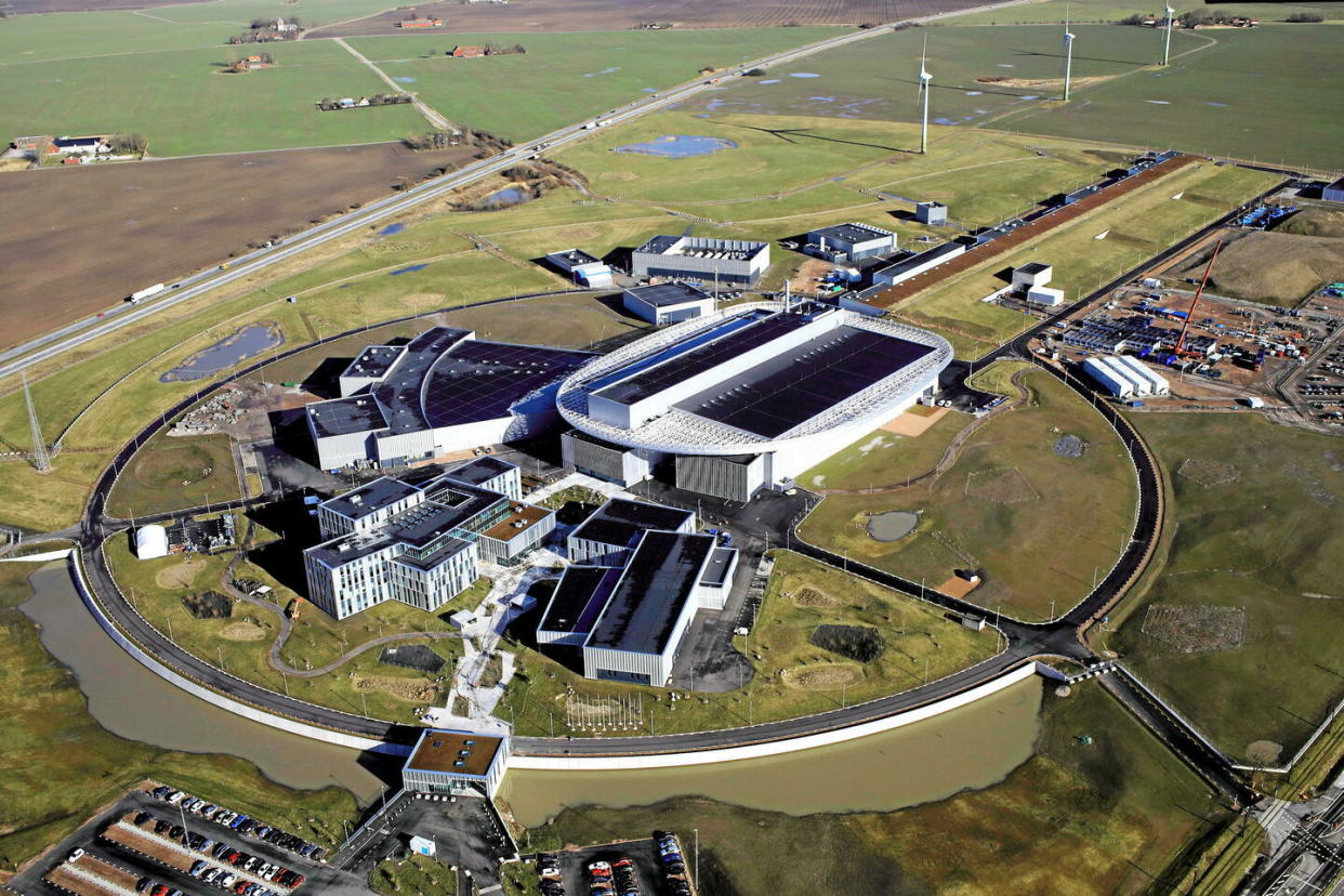 Situé à Lund, en Suède, l'ESS (European Spallation Source) est un projet de source de neutrons généré par un accélérateur de particules.   - Credit:Perry Nordeng