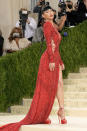 <p>Megan Fox était sculpturale et renversante dans sa robe rouge. (Photo by Jeff Kravitz/FilmMagic)</p> 