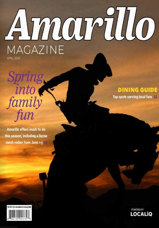 The April 2023 edition of Amarillo Magazine.
