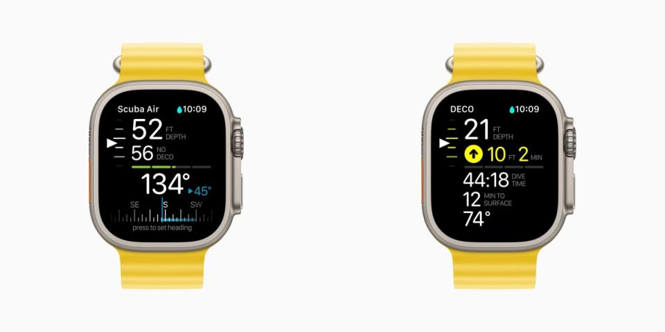 蘋果與Huish Outdoors合作，藉由Oceanic+ App讓Apple Watch Ultra化身「潛水電腦」