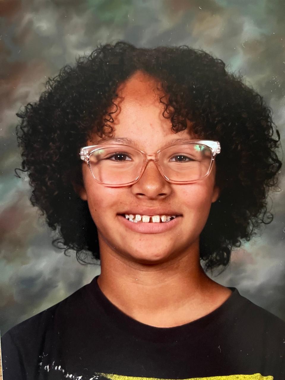 Sixth grader Milan Hardrick won second place in the 2022 Dr. Martin Luther King, Jr. Writing Contest. "One of those ways to achieve peace and equality is to give every single person on this planet the same human rights. No matter their skin color," he wrote.