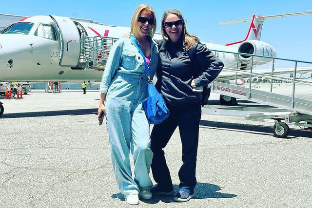 <p>Jodie Sweetin/Instagram</p> Jodie Sweetin (left) with Andrea Barber)