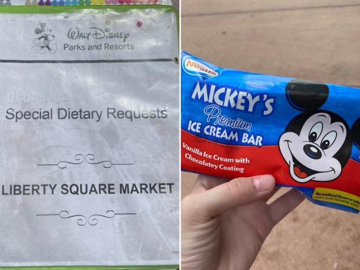 A Disney allergy binder will have labels and ingredients from its food items listed.