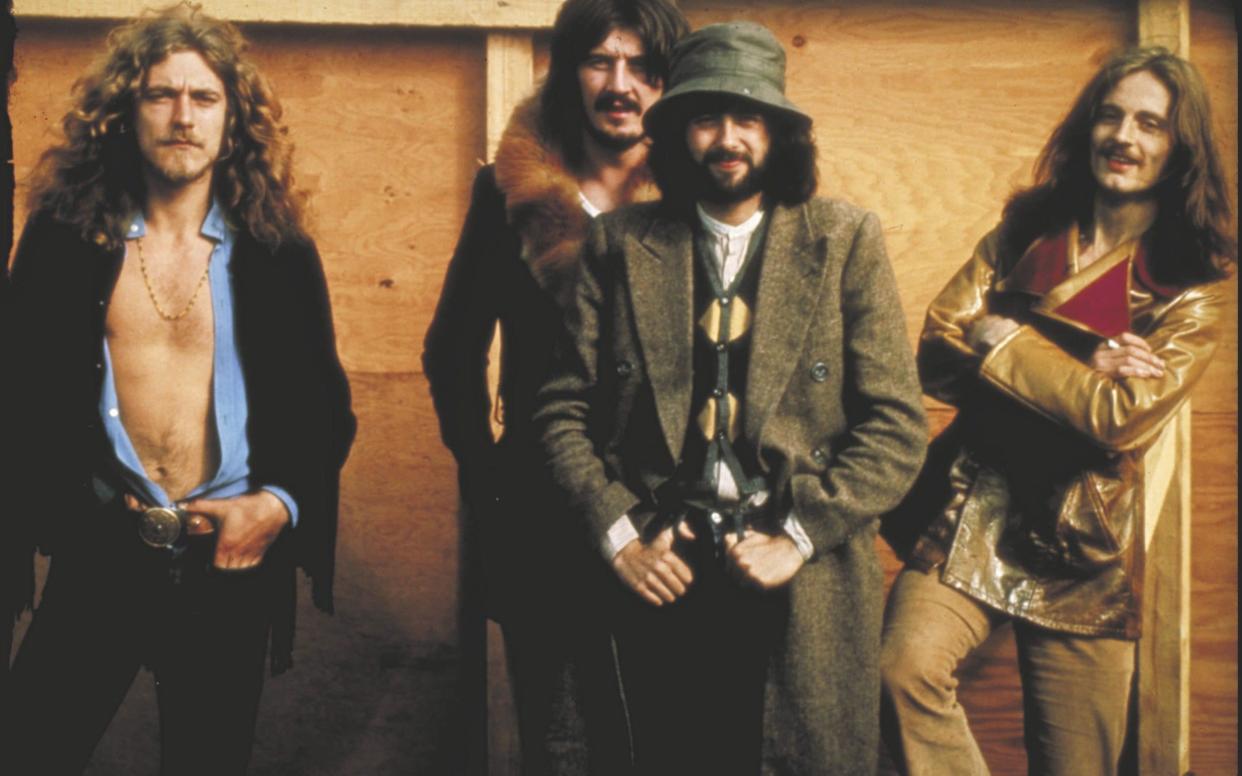 Robert Plant, John Bonham, Jimmy Page and John Paul Jones in 1969 - Wireimage