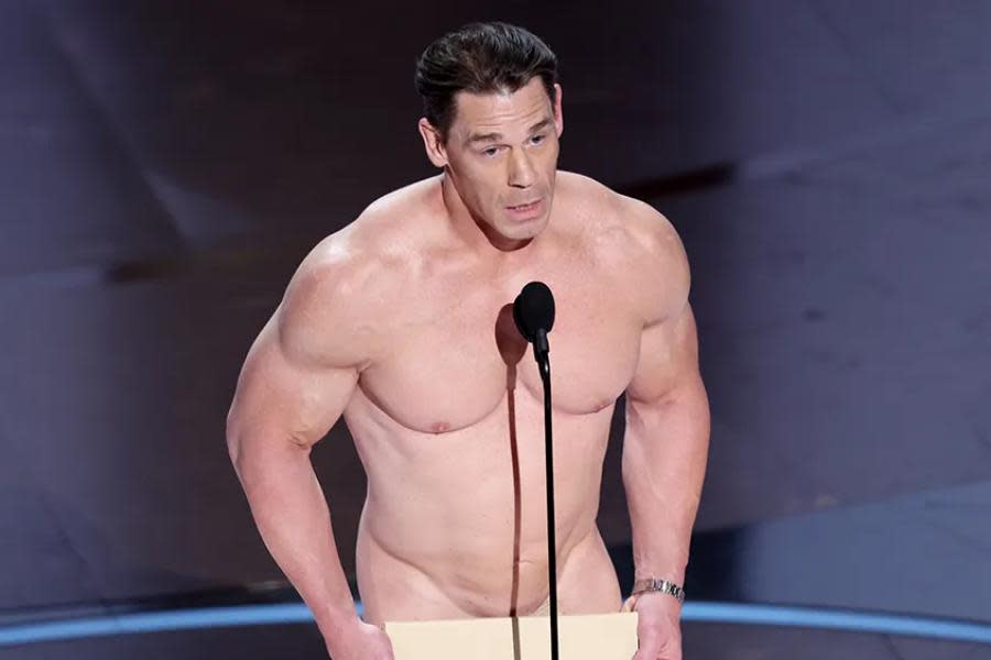 ¿Por qué John Cena apareció desnudo en los Oscar 2024? Esta es la razón oculta 