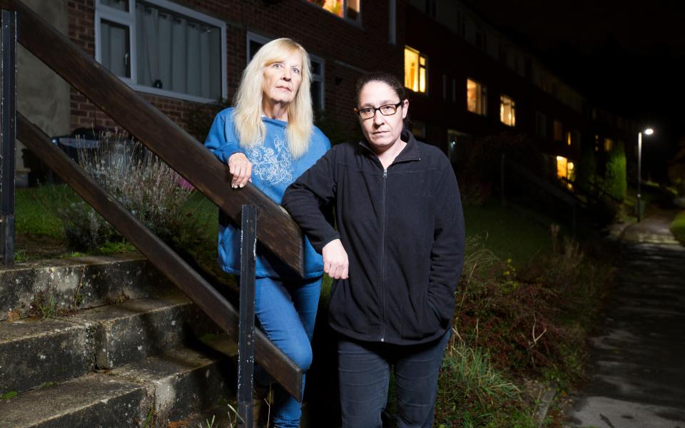 Jill and Nikki Douthwaite were tricked by a cruel conveyancing scam which saw them lose their life savings of almost £114,000 - Jeff Gilbert