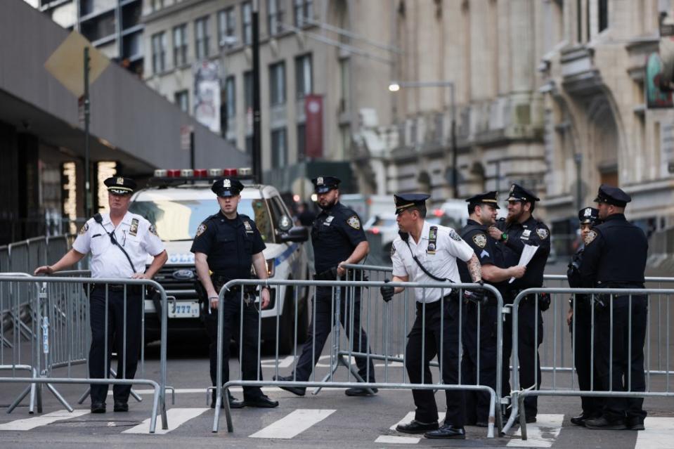 Possibly up to two officers from roughly 20 other courthouses across the five boroughs are being pulled in as part of a “citywide effort” for the Republican presidential hopeful’s trial, the sources said. REUTERS