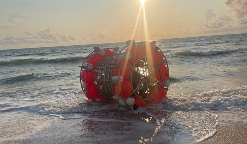 Hydropod found on beach in Flagler County