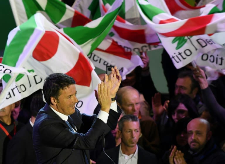 Italy's political parties including the centre-left Democrats of former premier Matteo Renzi wrapped up a bitter election race on Friday