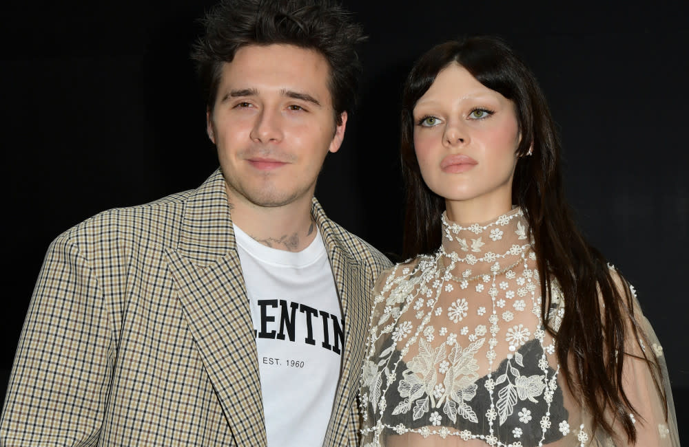 Brooklyn Beckham And Nicola Peltz - Paris Fashion Week - October 2nd 2022 - Getty