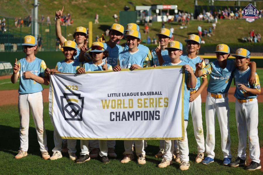 California se corona campeón del Mundial de Ligas Pequeñas de Béisbol 2023