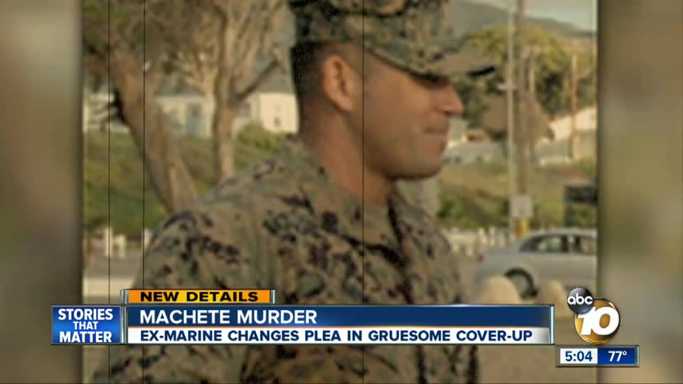 Marine Changes Plea, Admits Killing Girlfriend