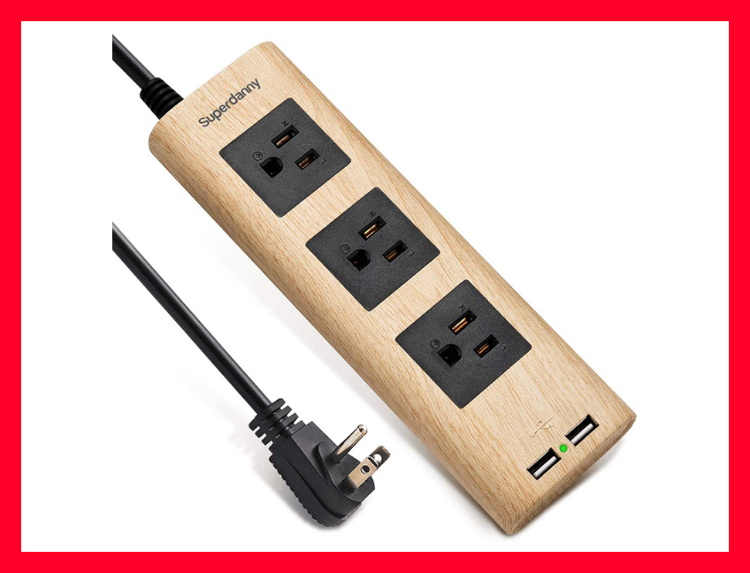 Never has a surge protector been so chic. (Photo: Amazon)